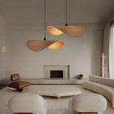 Vintage Rattan Pendant Light for Dining Room